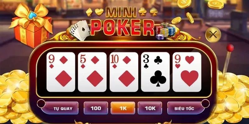 Hướng dẫn cách chơi Mini Poker Gemwin