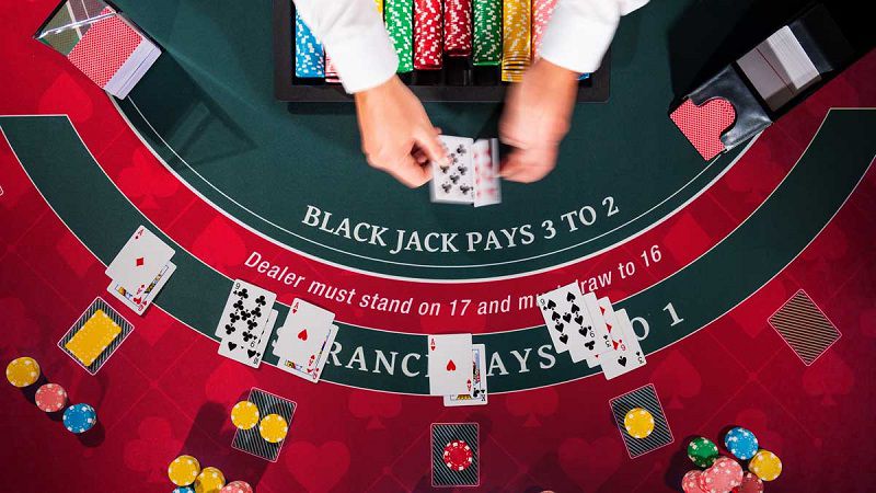 Yếu tố may mắn trong Blackjack Gemwin