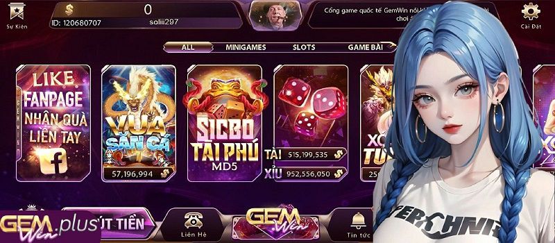 Các tựa game đặc sắc tại Gemwin